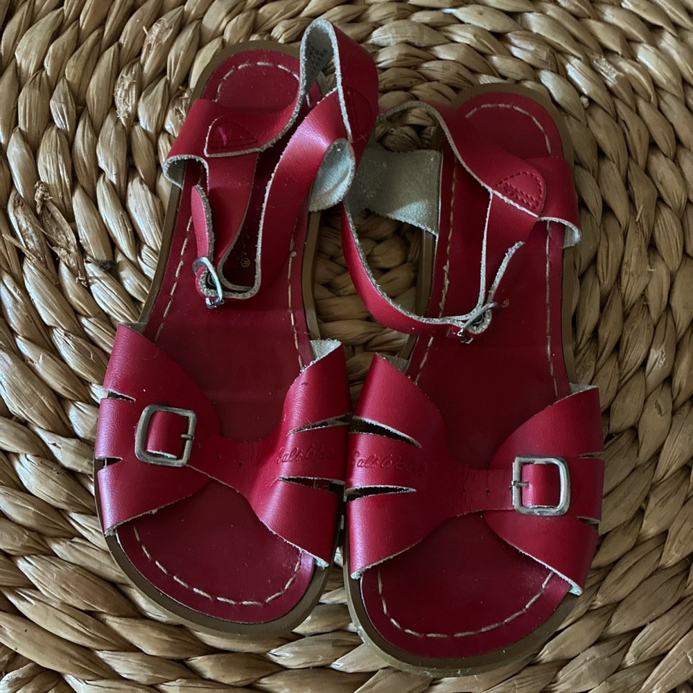Salt Water Sandals by Hoy Red Bow Sandals
